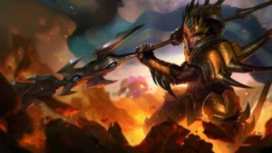 Jarvan Ivtrong tựa game Liên Minh Tốc Chiến