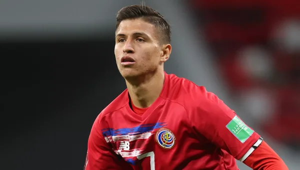 Anthony Contreras cùng các đồng đội của mình tại Costa Rica thi đấu tại WC 2022