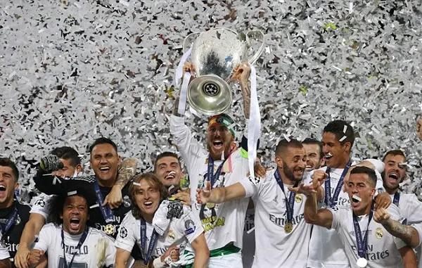 Real Madrid giành chức vô địch lần thứ 12 Champions League