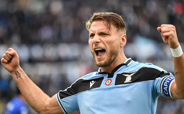 Ciro Immobile ghi được 36 bàn/ 38 trận tại Serie A mùa 2019-2020