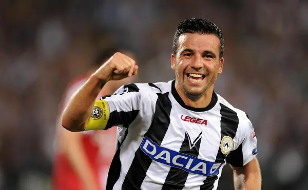 Antonio Di Natale tiếp tục dành danh hiệu Vua phá lưới ở Serie A mùa 2010-2011
